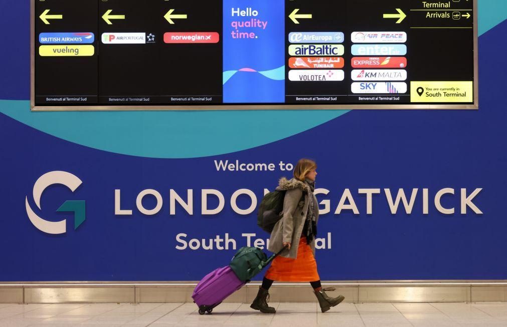Greve no aeroporto londrino de Gatwick a partir de sexta-feira ameaça voos na Páscoa