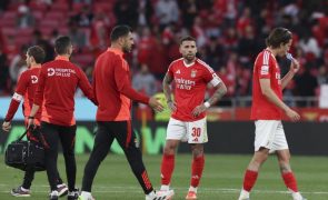 Benfica visita Guimarães pressionado pelo triunfo do Sporting