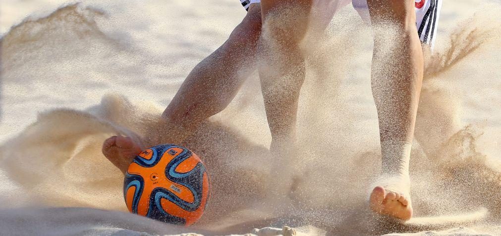 Portugal vence Itália em jogo de preparação para o Mundial de futebol de praia