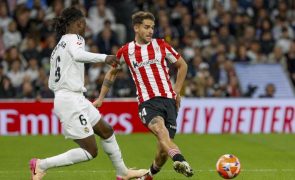 Valverde marca nos descontos e dá vitória ao Real Madrid frente ao Athletic