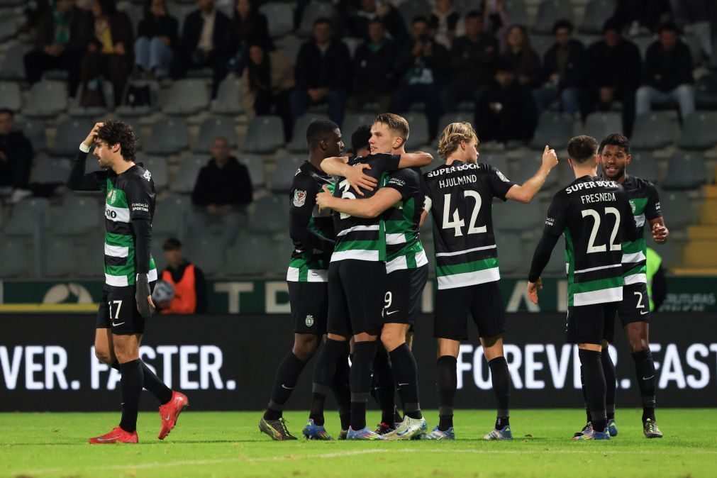 Sporting volta a bater Rio Ave e garante final da Taça de Portugal