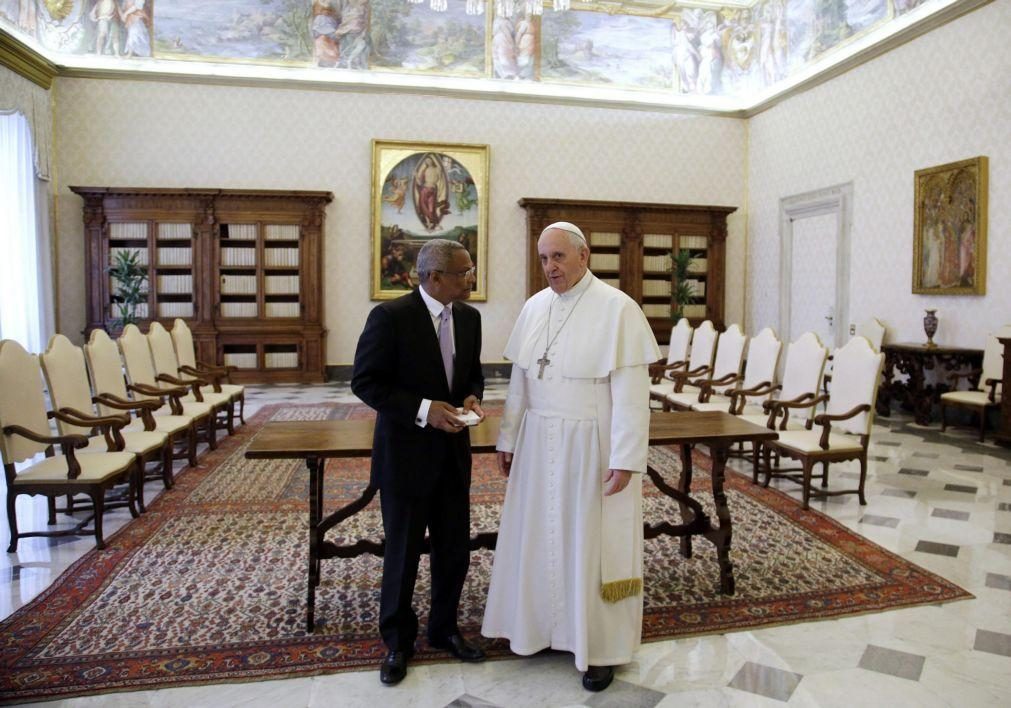 PR recorda agradecimento de Francisco a Cabo Verde