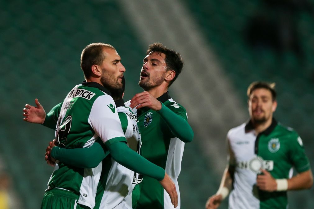 Sporting vence Cova da Piedade e apura-se para as 'meias' da Taça de Portugal
