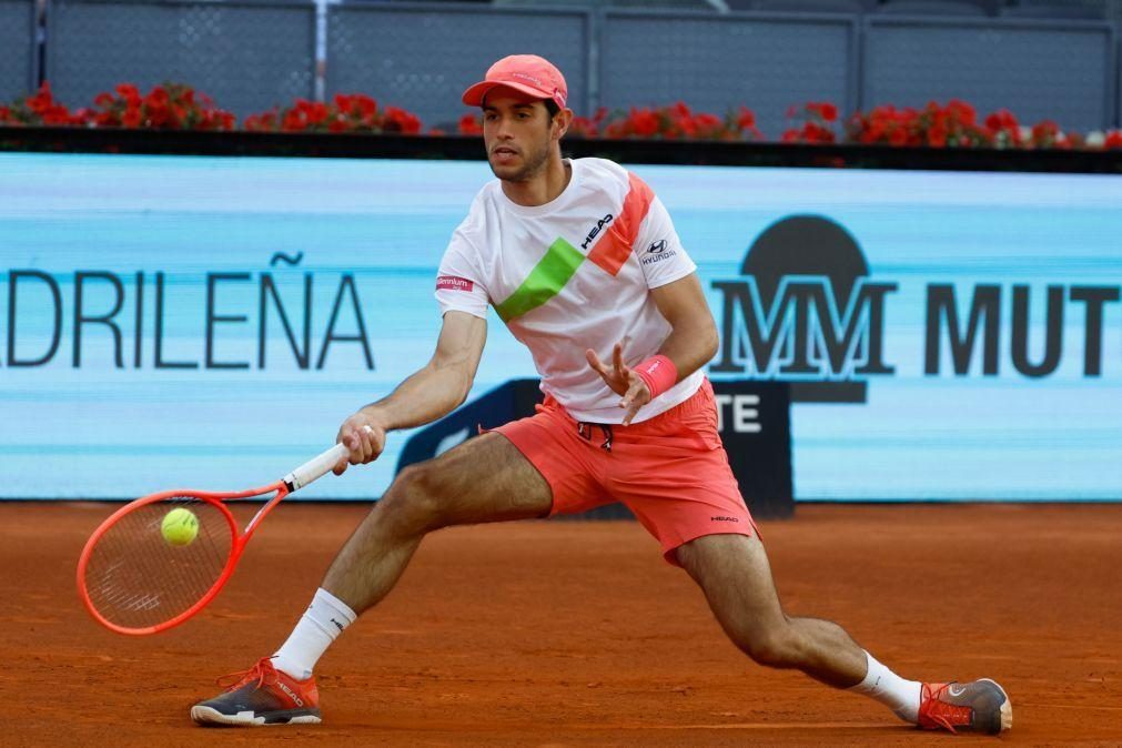 Nuno Borges afastado na segunda ronda do Masters 1.000 de Madrid