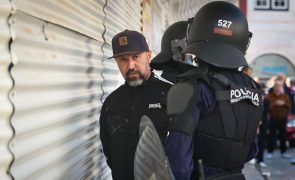 Três detidos em confrontos em Lisboa apresentam-se segunda-feira às autoridades
