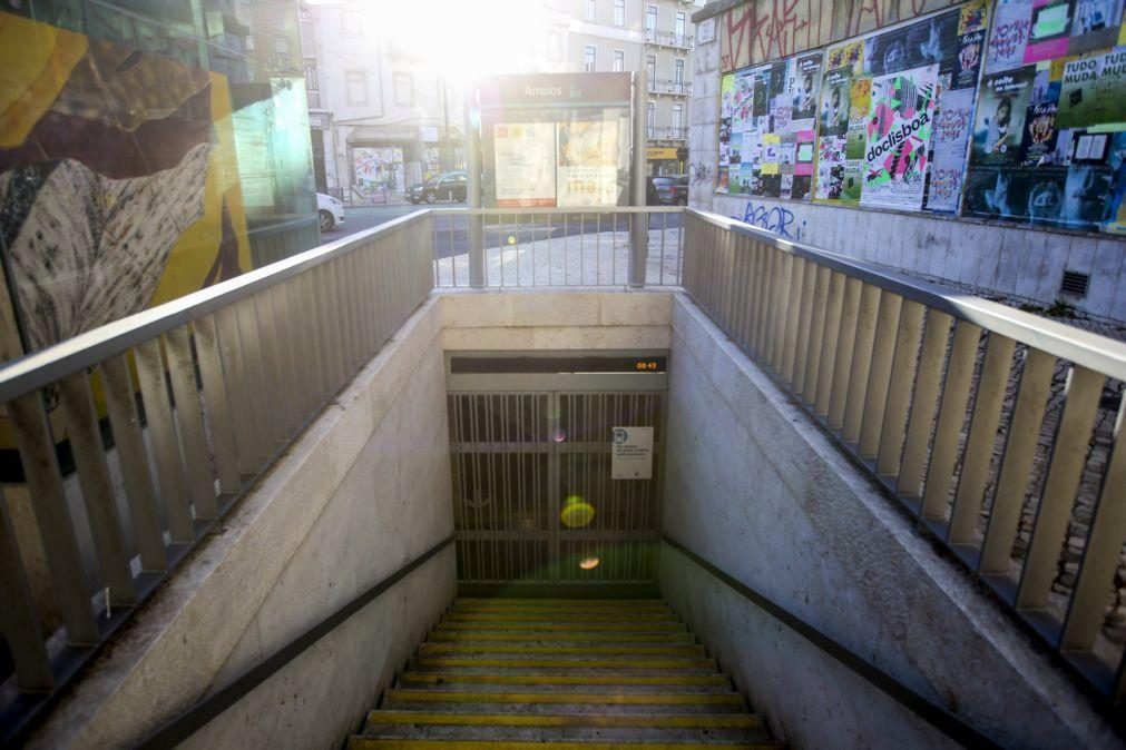 Metropolitano de Lisboa fechado devido ao apagão