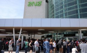 Encerramento do aeroporto de Lisboa deixa milhares na rua