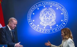 Meloni e Erdogan pedem mais esforços para cessar-fogo na Ucrânia e em Gaza