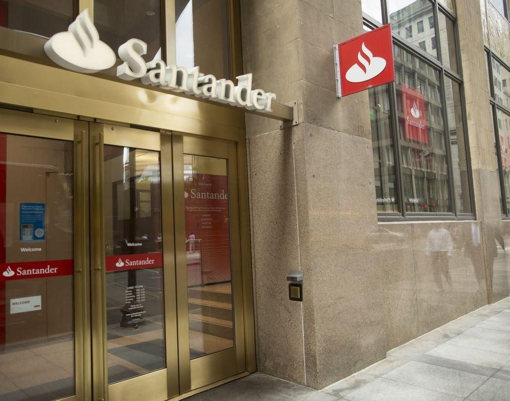 Grupo Santander com lucros de 3.402 ME no primeiro trimestre, mais 19%
