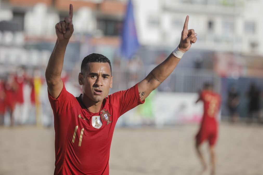 Portugal vence Mauritânia e garante 'quartos' do Mundial de futebol de praia