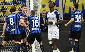 Inter regressa aos triunfos em Itália e poupa energia para a 'Champions'