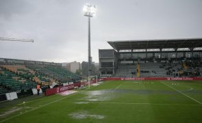 Jogo entre Rio Ave e Estrela da Amadora adiado devido ao mau tempo