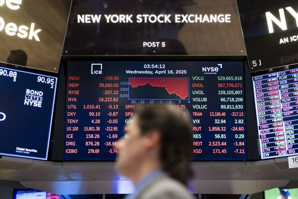 Wall Street fecha em baixa à espera da Fed e a acompanhar a guerra comercial