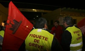 Trabalhadores da administração pública em greve a 16 de maio