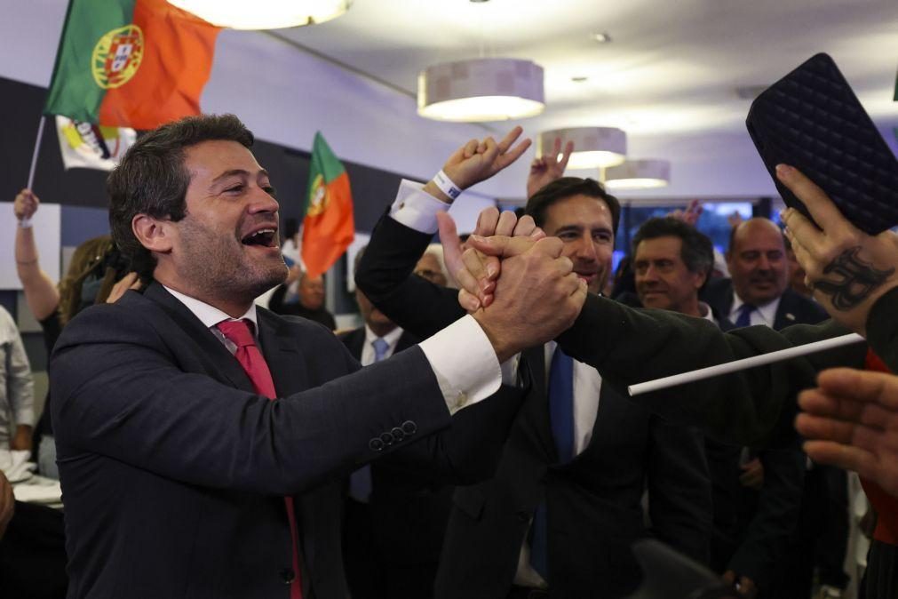 Ventura faz apelo ao voto e fala em