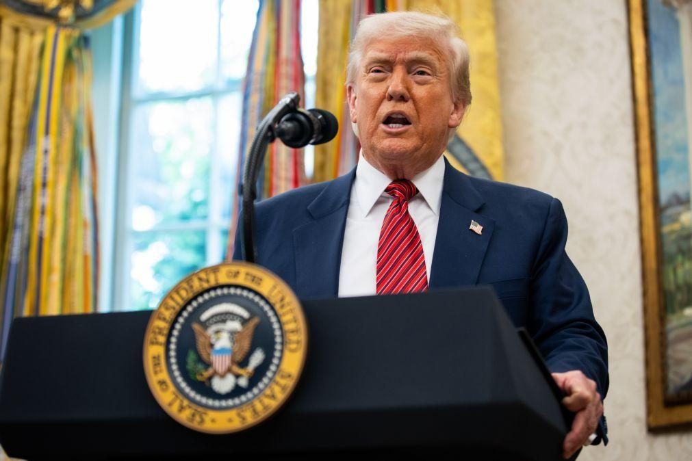 Trump anuncia acordo comercial com o Reino Unido