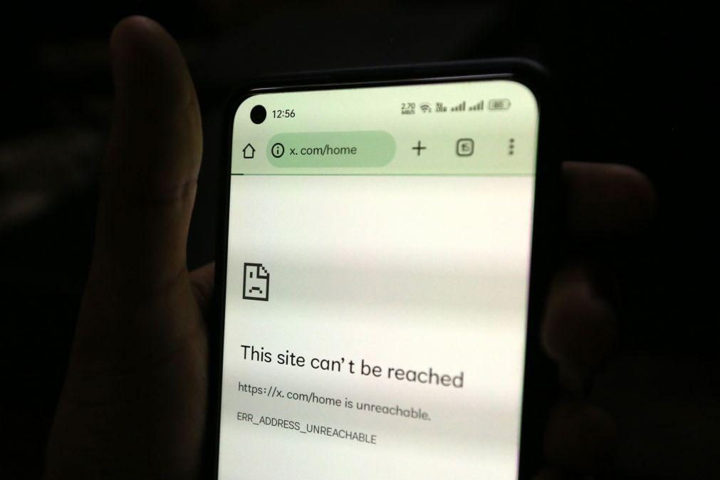Índia ordena à rede social X bloqueio de mais de oito mil contas