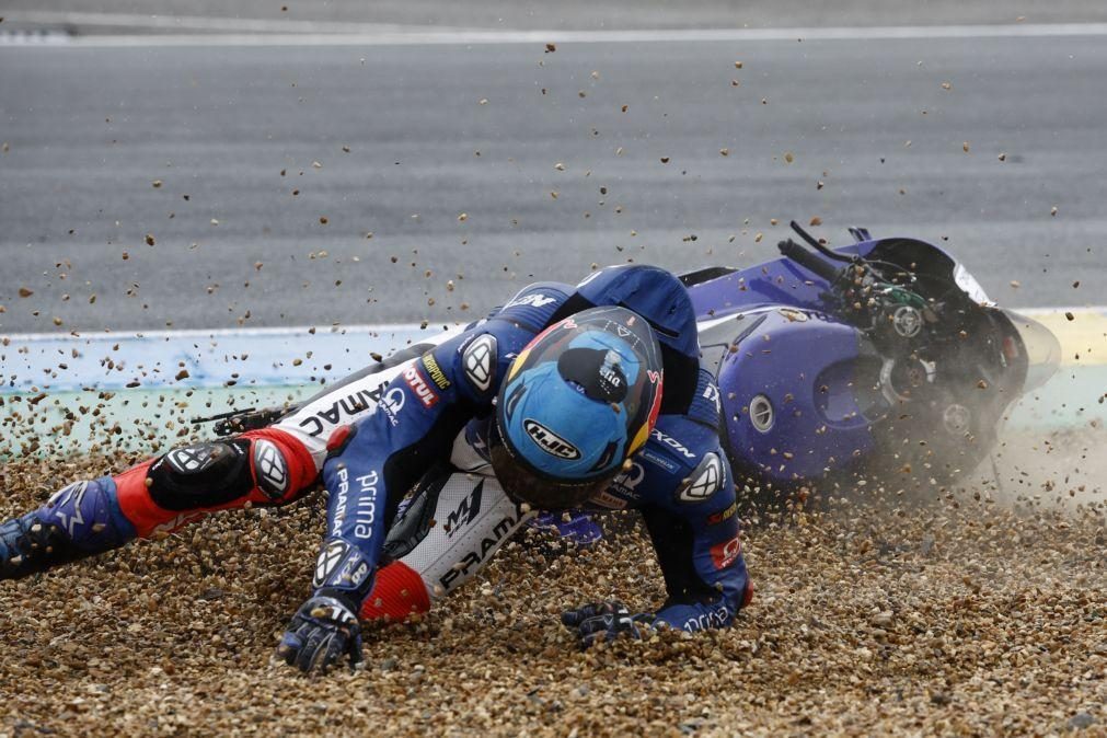 Miguel Oliveira abandona GP de França de MotoGP devido a queda