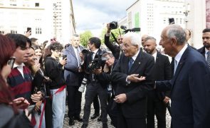 Presidente italiano destaca semelhanças e proximidade entre Itália e Portugal