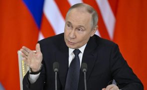 Rússia confirma ausência de Putin em ronda negocial na Turquia
