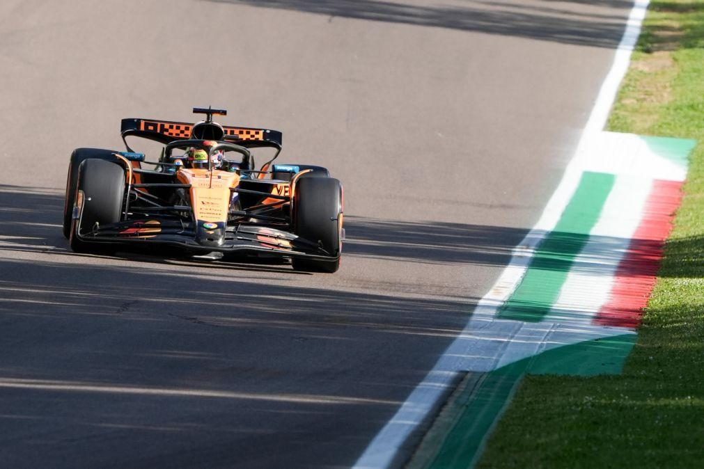 Oscar Piastri conquista 'pole' em Emília-Romana logo à frente de Verstappen