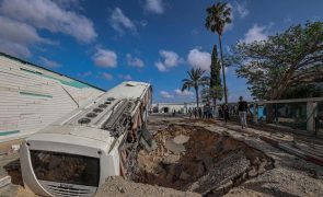 Todos os hospitais públicos fora de serviço no norte da Faixa de Gaza