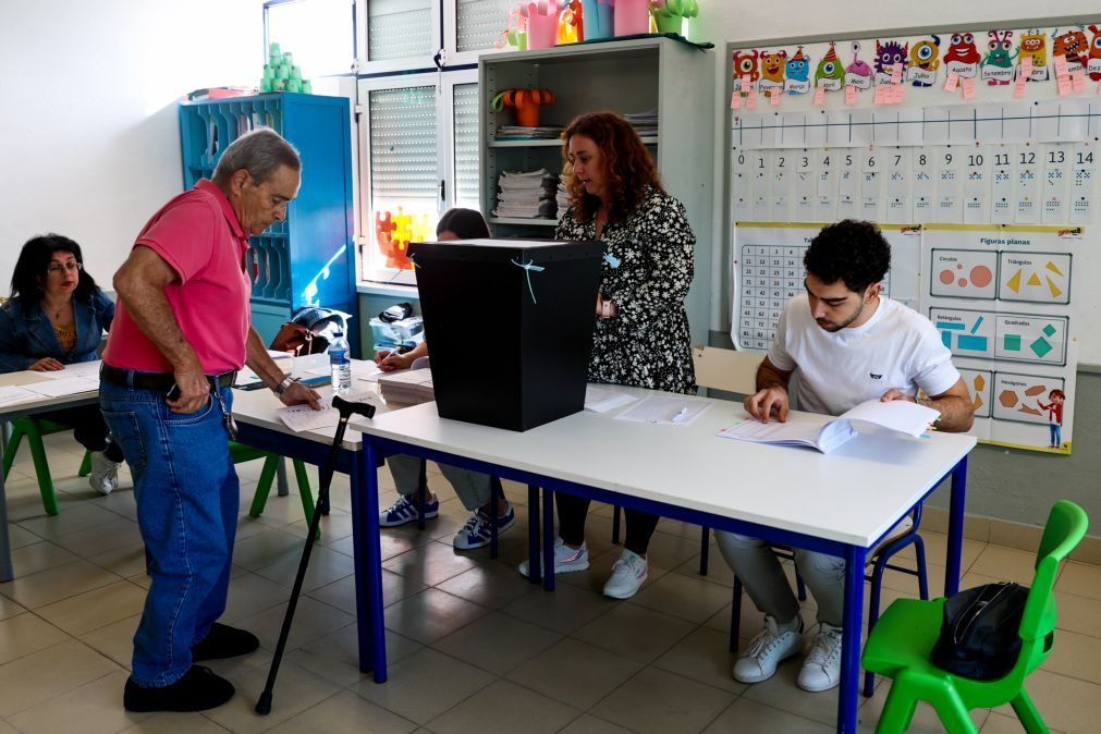 Votaram 25,56% dos eleitores até às 12h00