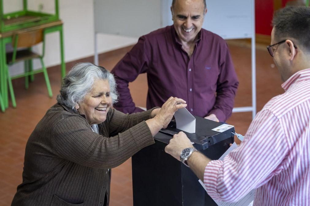 Mesas de voto encerraram às 19h00 em Portugal Continental e na Madeira