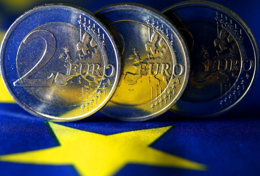 Inflação da zona euro deverá ser de 2,1% em 2025 e 1,7% em 2026