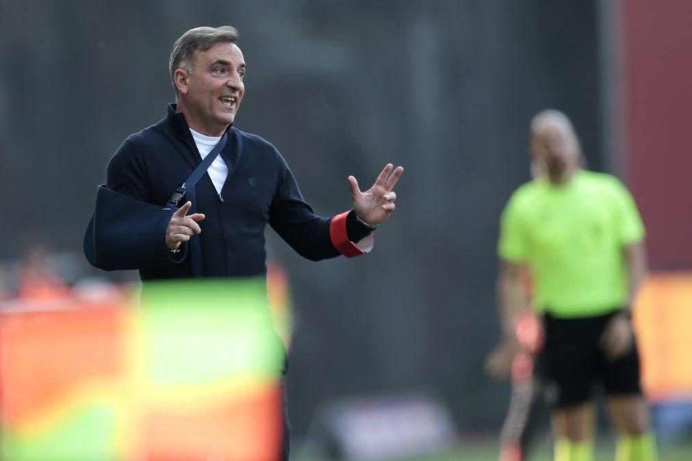 Treinador Carlos Carvalhal deixa Sporting de Braga por mútuo acordo