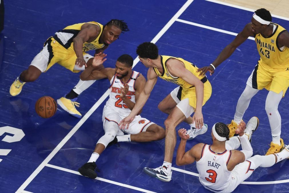 Pacers batem Knicks após recuperação 'impossível' a abrir a final do Este da NBA
