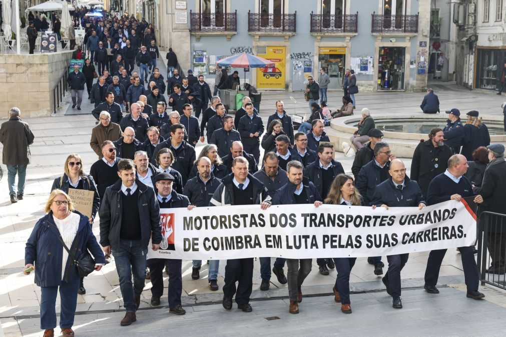 Greve de cinco dias nos Transportes Urbanos de Coimbra começa na segunda-feira