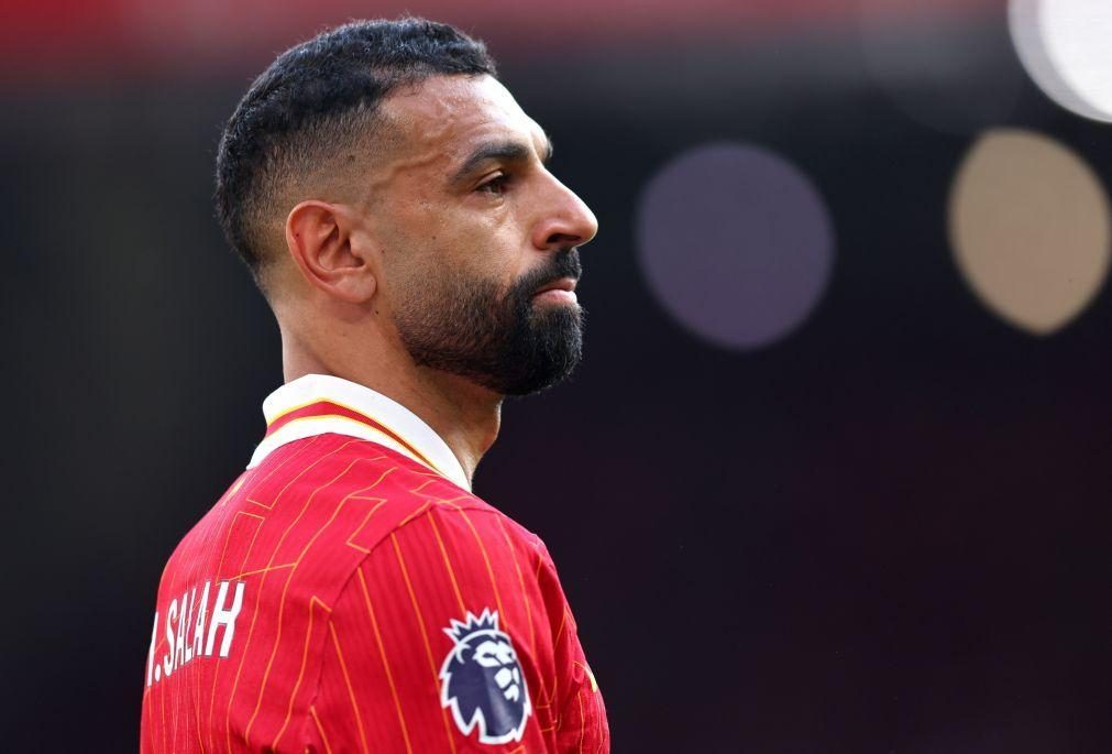 Mohamed Salah eleito melhor jogador da época da Premier League