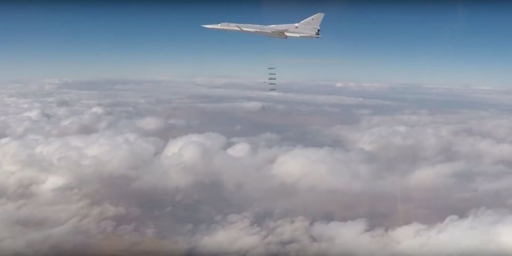 Força aérea britânica intercetou dois bombardeiros russos