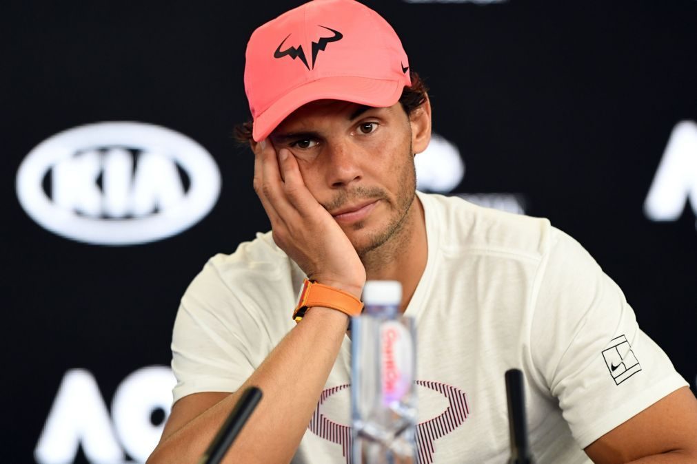 Open da Austrália: Tenistas espanhol Rafael Nadal afastado cerca de três semanas por lesão