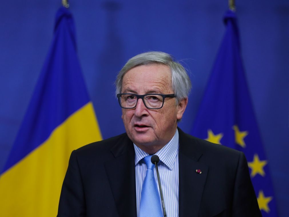 Juncker contra ideia «estúpida» de enfraquecer política de coesão e PAC