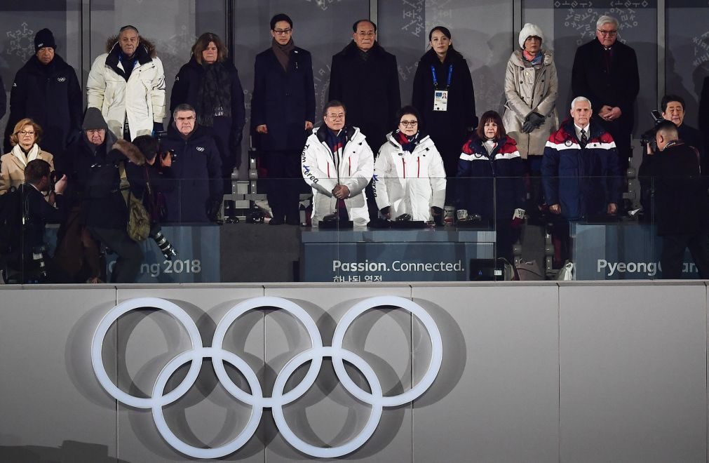 PyeongChang2018: Kim Jong-Un «impressionado» com acolhimento na Coreia do Sul