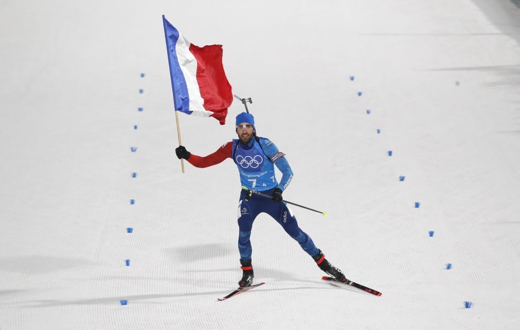 PyeongChang2018: Terceiro ouro torna francês Martin Fourcade o mais medalhado