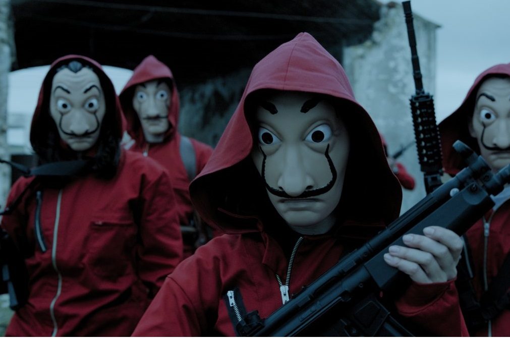 La Casa de Papel é a série de que todos falam