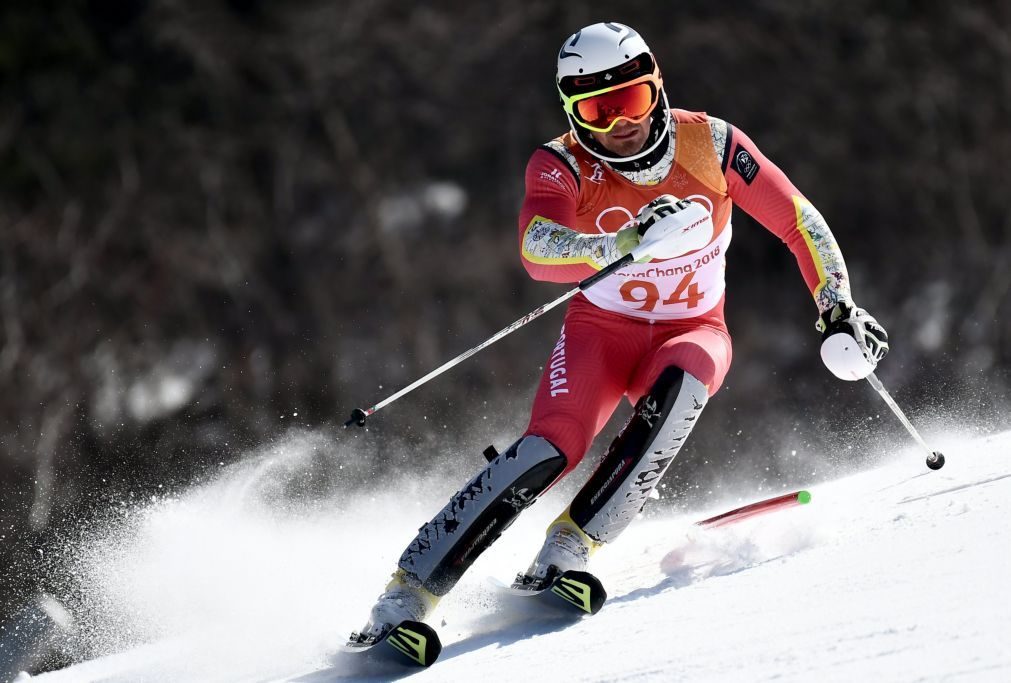 PyeongChang2018: Arthur Hanse termina primeira manga do slalom masculino em 46.º lugar
