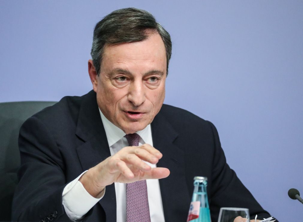 Draghi avisa que aumento do protecionismo é um risco para crescimento