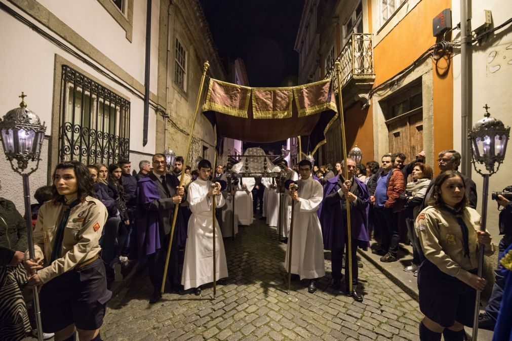 Semana Santa de Braga teve em 2017 impacto económico de 9.5 ME