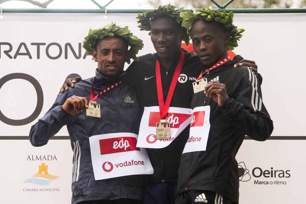 Erick Kiptanui e Etagegne Woldu vencem meia maratona de Lisboa