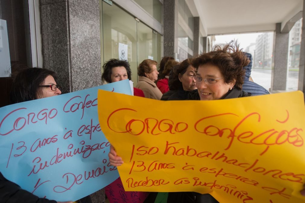 Trabalhadoras de têxtil de Vila do Conde reclamam salários e indemnizações de 2005