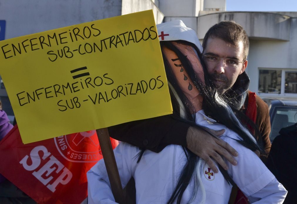 Enfermeiros iniciam greve de dois dias