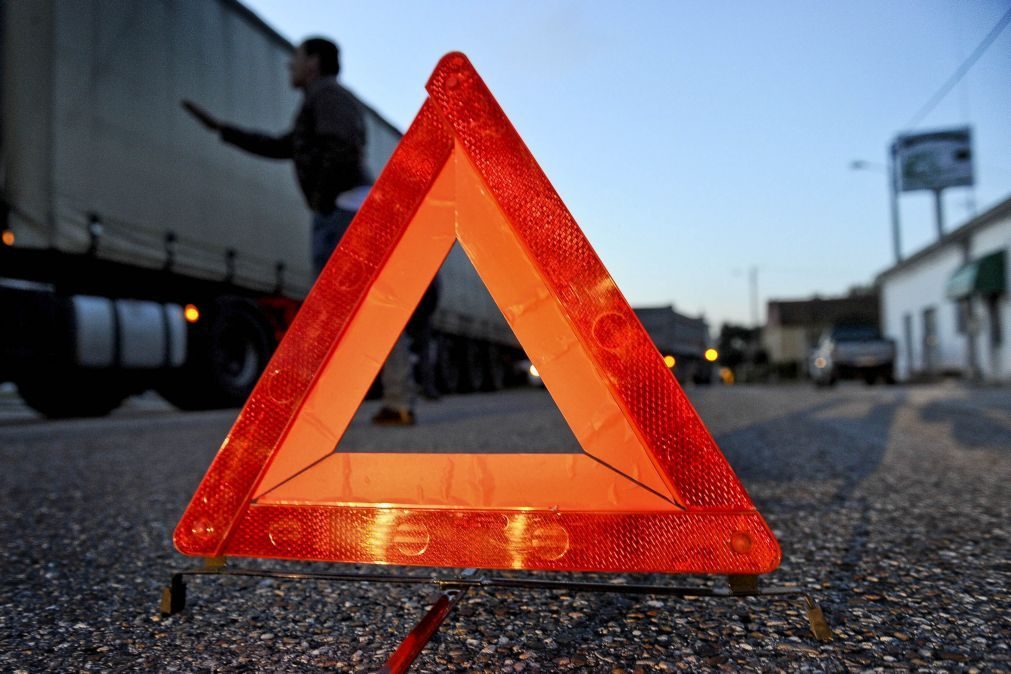 Aumentaram acidentes nas estradas, mas há menos mortos e feridos