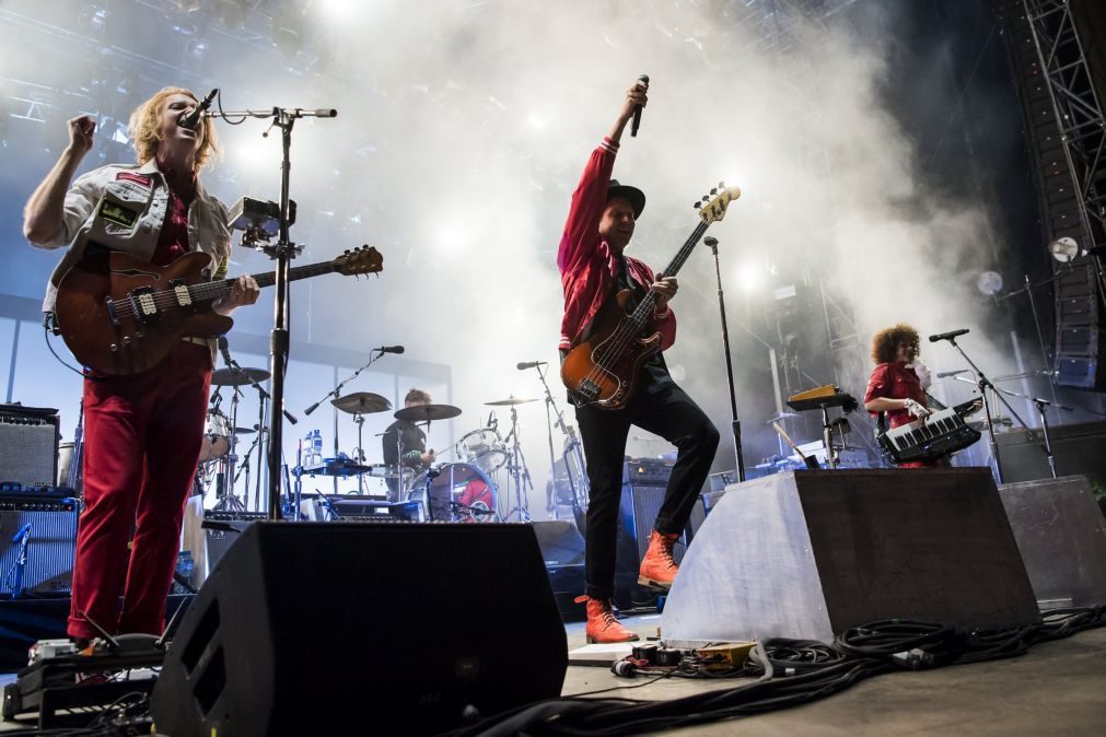 Arcade Fire dão concerto hoje em Lisboa a quatro meses do regresso a Paredes de Coura