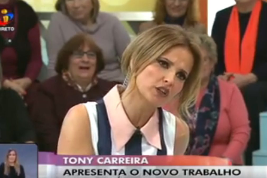 Cristina Ferreira em momento inesquecível na TVI | «Fizeste os teus filhos deitado ou de pé?»