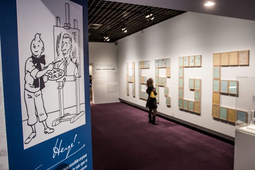 Desenhos de Tintim vendidos por 364.000 euros