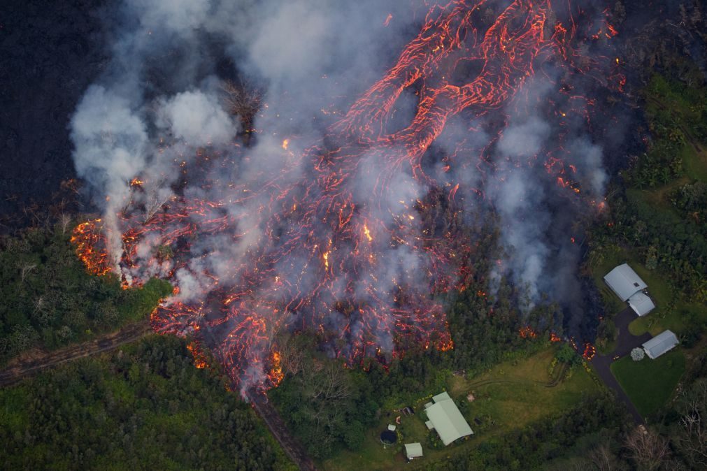 Havai: 117 habitações destruídas por erupção do Kilauea